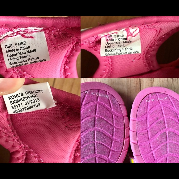 SONOMA Life + Style Sandals Pink Size 5 Girl’s - Picture 8 of 13